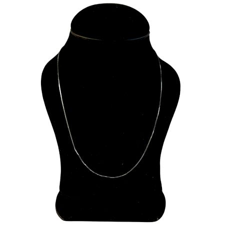 925 Sterling Silver Box Chain for Unisex Wear